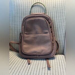 Antik Kraft Dusty Rose Leather Backpack